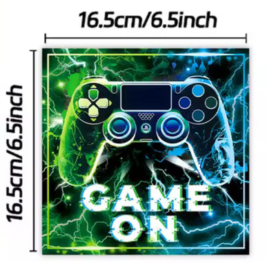 Servilletas Video Game (x20u)