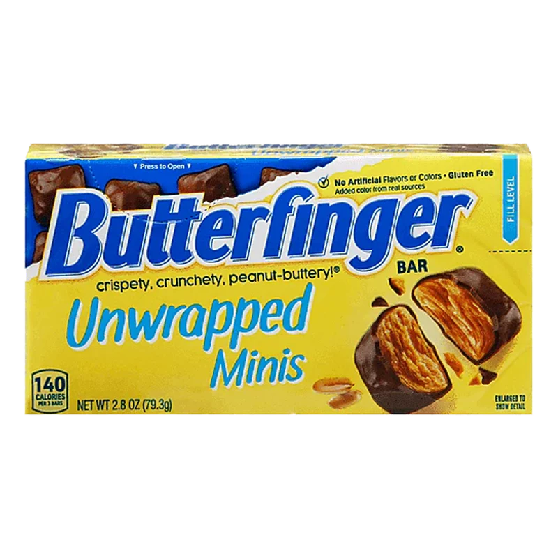 Butterfinger Unwrapped Minis 2.8oz