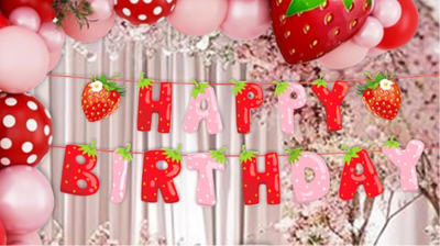 Banner Strawberry (x1u)