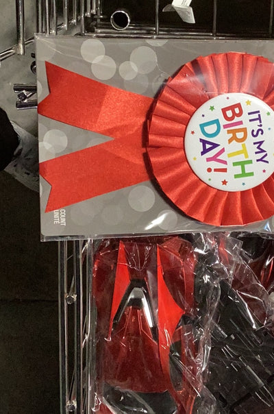 IT'S MY B'DAY AWARD RIBBON