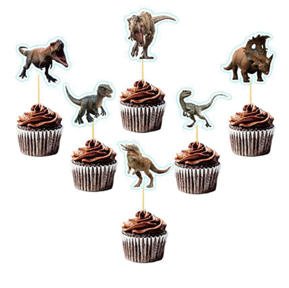 Cupcake Topper Jurassic World (x24)
