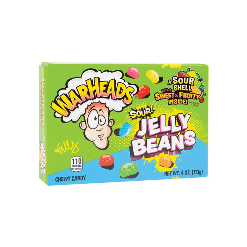 Warheads Jelly Beans 4.0oz