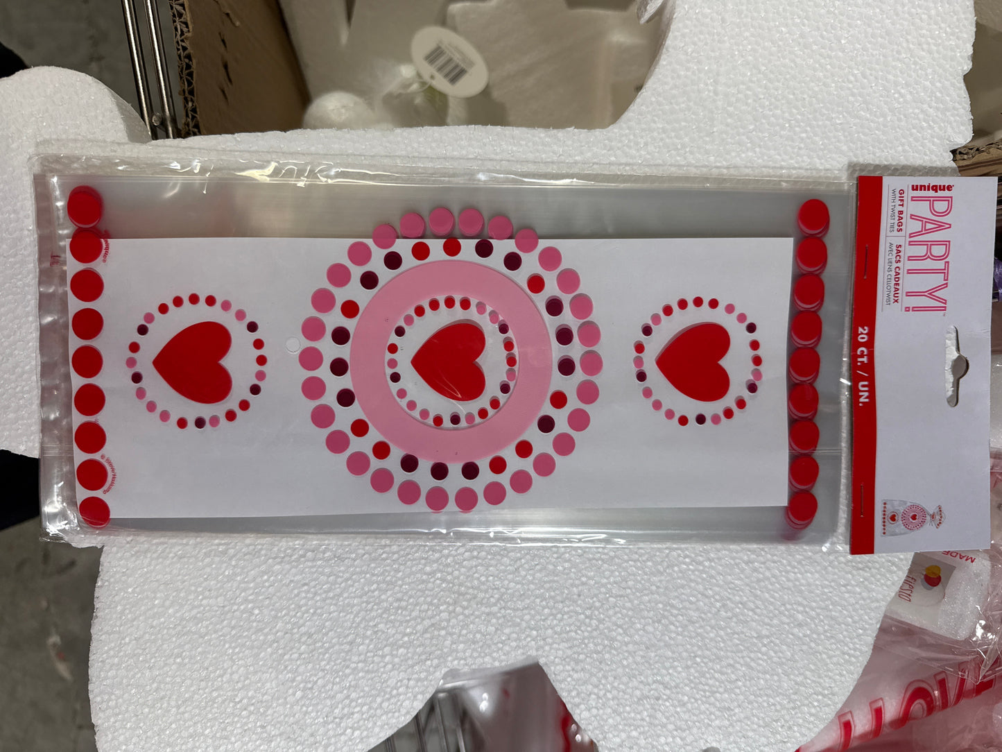 Radiant Hearts Cello Bags 20CT
