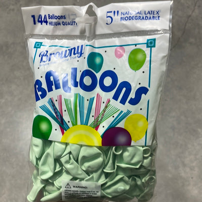 Globos 5” 144pcs - Macaron Green