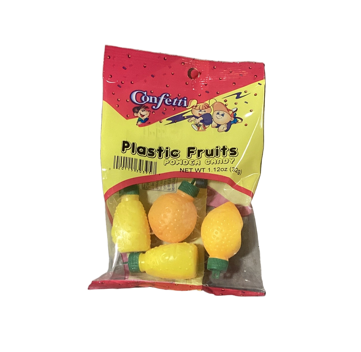 Confetti Plastic Fruit 1.12oz