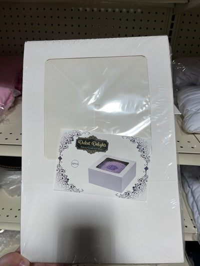 CAJA BIZCOCHO BLANCA 10x10x5