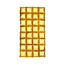 RECTANGULAR FOIL BALLOON BACKDROP GOLD (72x143CM)