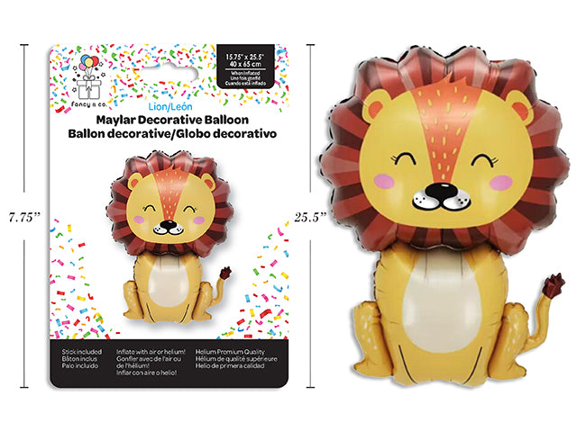Globo Metálico León de Celebración