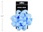 Star Bow 5'' matte Light blue