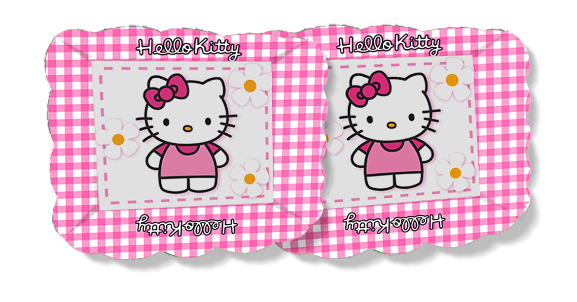 TORTERA HELLO KITTY (x8 UNIDADES)