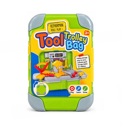 Repairman Role Play Tool Trolley Bag Kids Boy Toy Suitcase