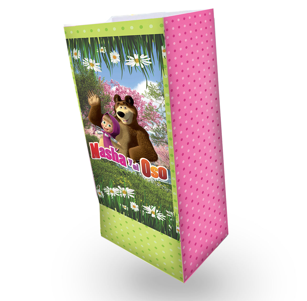 Bolsa Crispetera Masha y El Oso (x8u)