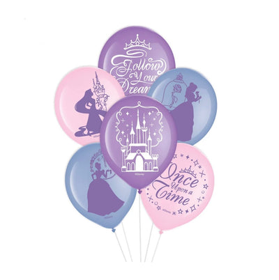 Disney Princess Latex Balloons 6ct