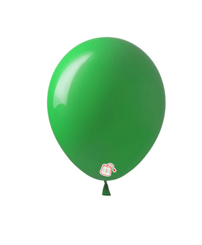 Latex Balloon 12" Mid Green (x12u)
