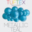 Tuftex 11” Metallic Teal Latex Balloon (x100u)
