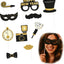 New Year Glitter/ Foil Photo Booth Props (x10u)
