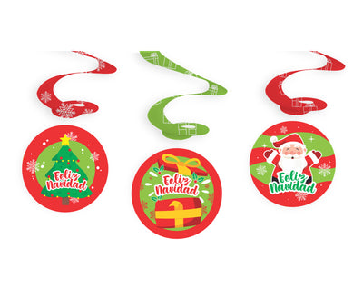 ESPIRAL X 3 NAVIDAD SANTA