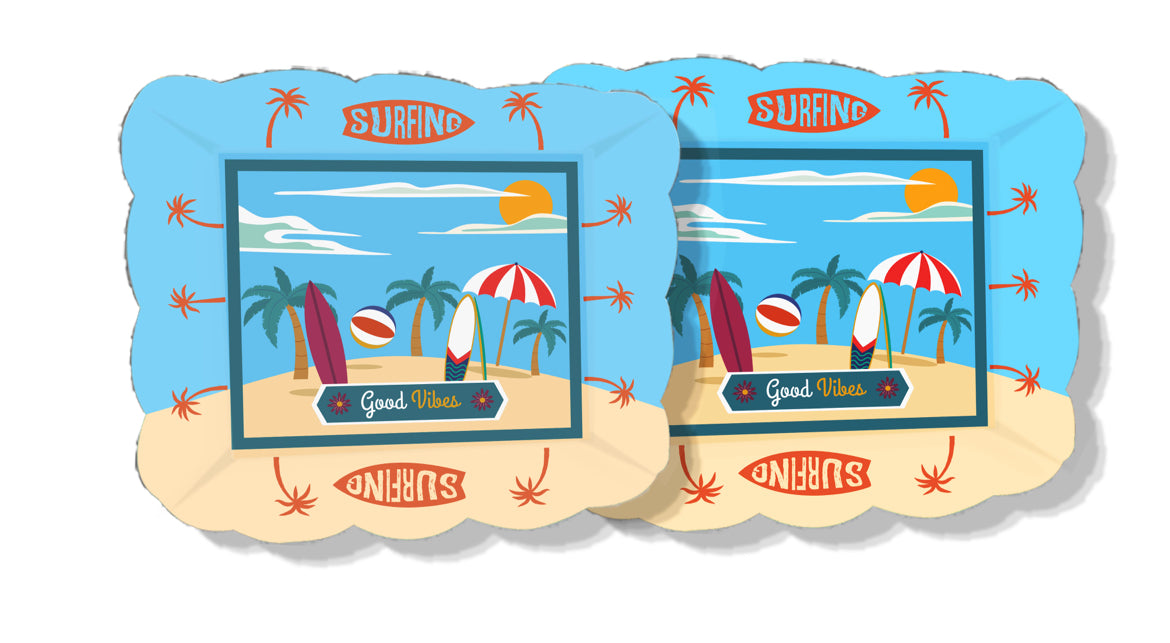 Tortera Platos Surf (x8u)