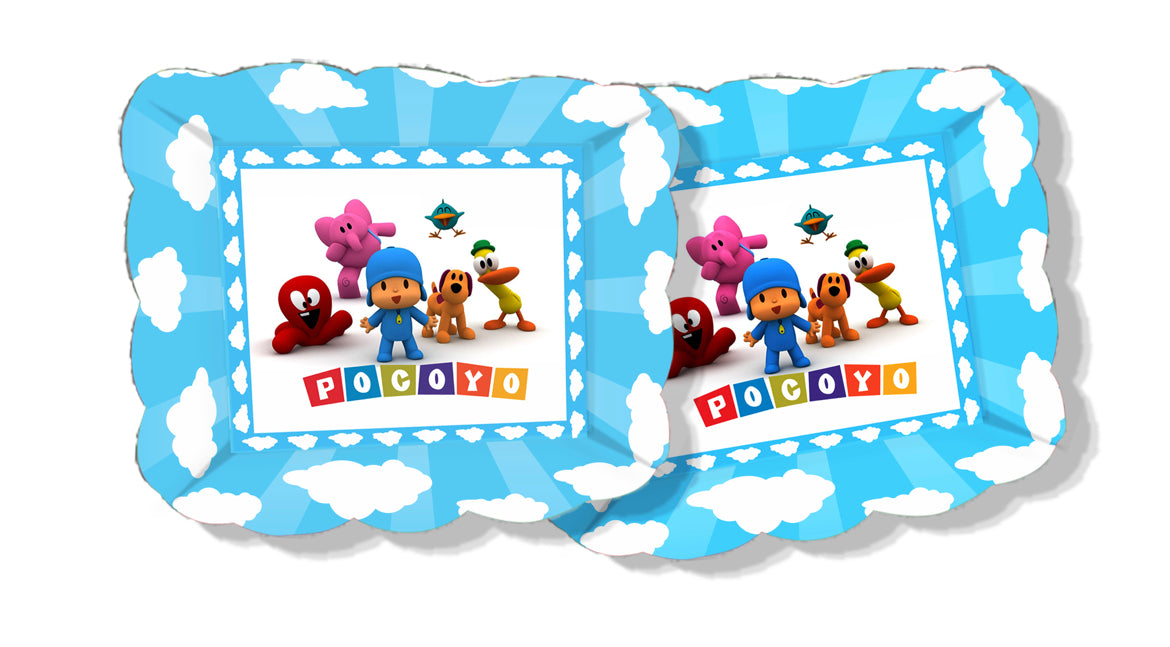 Tortera (Platos) Pocoyo (x8u)