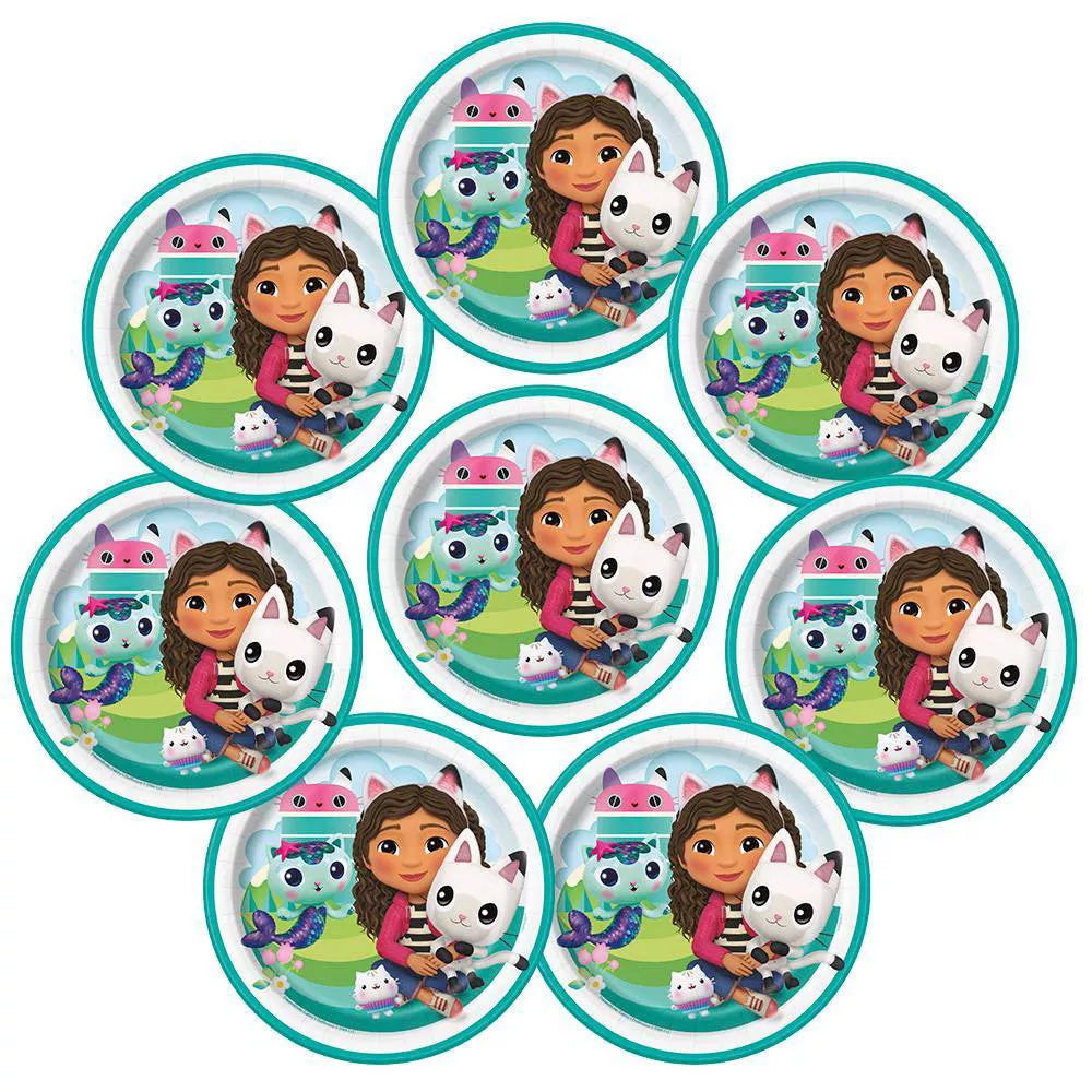 Gabby's Dollhouse Plates (x8u)