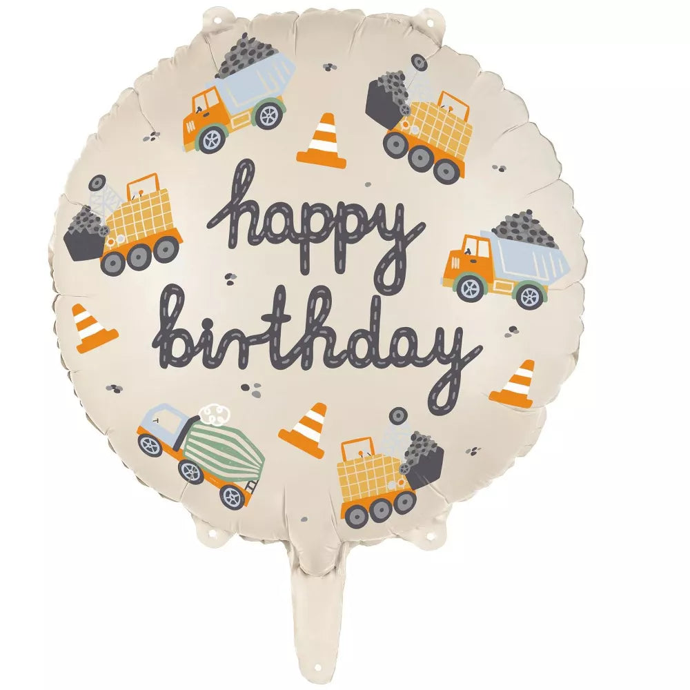 Foil Balloon Construction Vehicles (45cm)