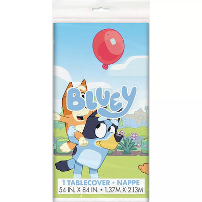 Bluey Mantel Plastico (84x54")