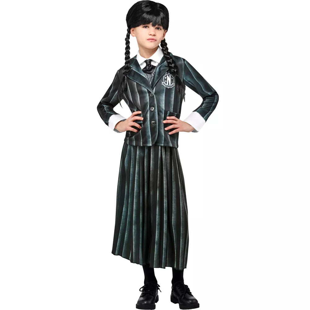 Wednesday's Nevermore Academy Kids Uniform