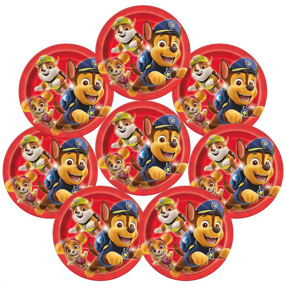 Paw Patrol Platos 7" (x8u)