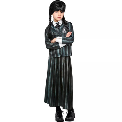 Wednesday's Nevermore Academy Kids Uniform