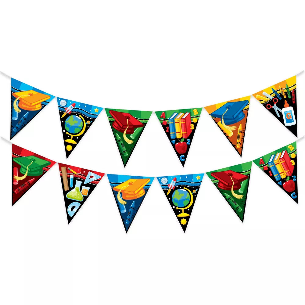Kindergarten Banner Pennant Graduation Party (x1u)