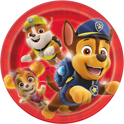 Paw Patrol Platos 7" (x8u)