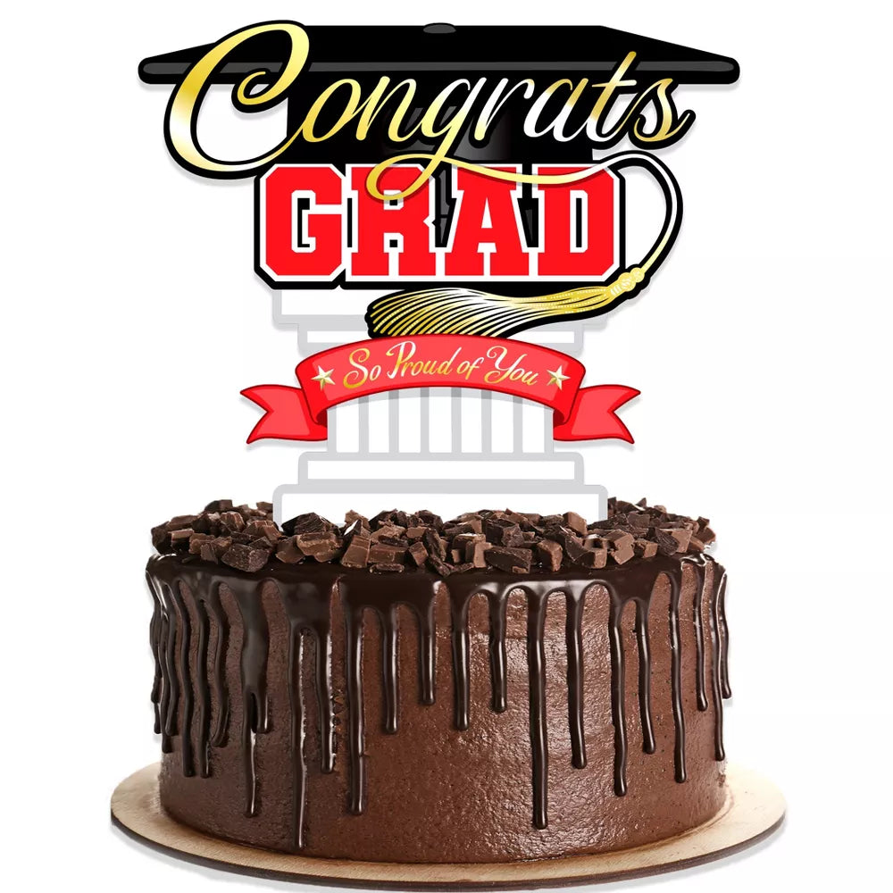 Cake Topper Graduation Party (x1u)
