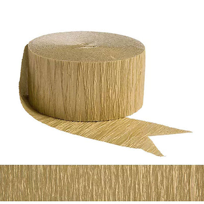 Streamer Paper Gold