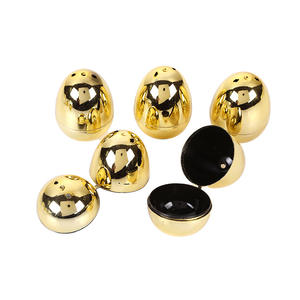 Set de 8 Huevos Dorados Rellenables (x8u)