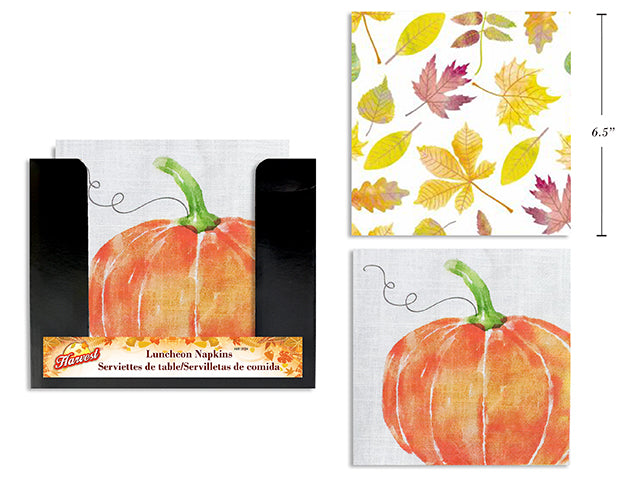 Servilletas de Almuerzo Cosecha Otoño 16pcs
