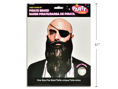 Barba de Pirata Halloween – Incluye Bolsa de Polietileno