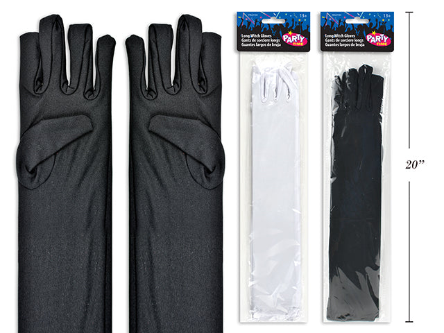 Guantes de Bruja Largos 16.3" (x2u)