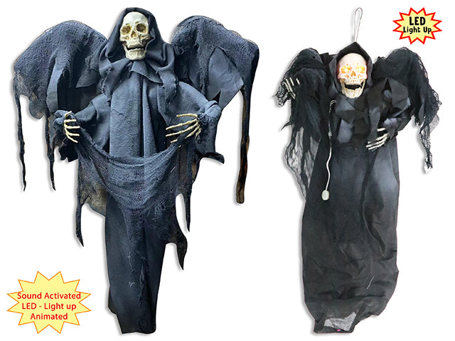 Laughing Reaper con sonido y brazos móviles 3ft (x1u)