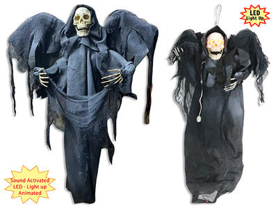 Laughing Reaper con sonido y brazos móviles 3ft (x1u)