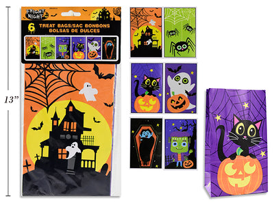 Bolsas Glossy Dulces Halloween (x6u)