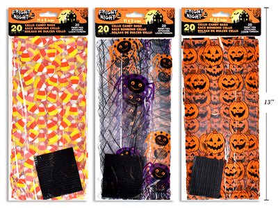 Bolsas Cello Dulces Halloween (x20u)