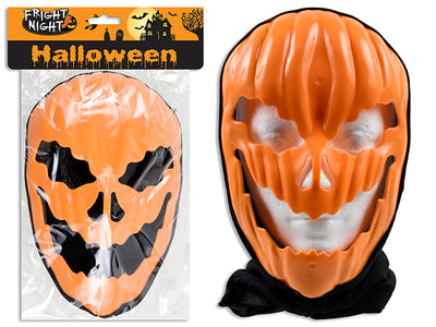 Máscara Jack-o-Lantern con Capucha Halloween