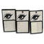 Sticker Glitter Faciales 6x10cm (x1u)