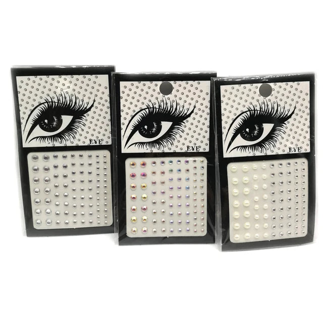 Sticker Glitter Faciales 6x10cm (x1u)