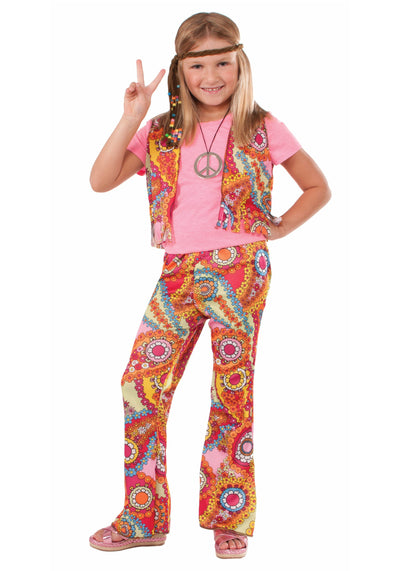 Hippie Girl Kids Costume