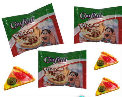 Confetti Pizza Gummi Candy 2.1oz