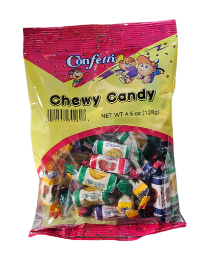 Confetti Chewy Candy 4.5oz