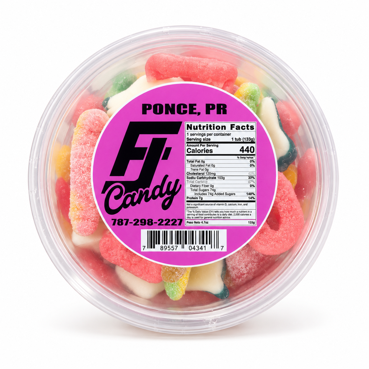 FJ Candy Gummy Mix 4.7oz