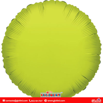 Circle green lemon