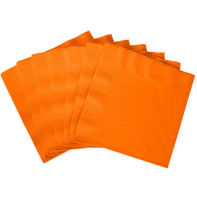 ORANGE SUNKISSED NAPKINS 50CT